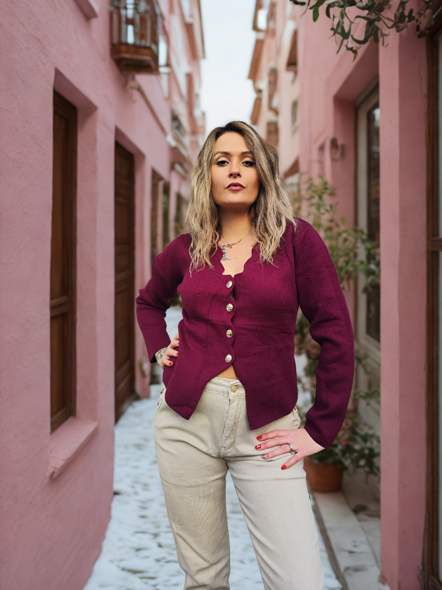 Gilet asymétrique