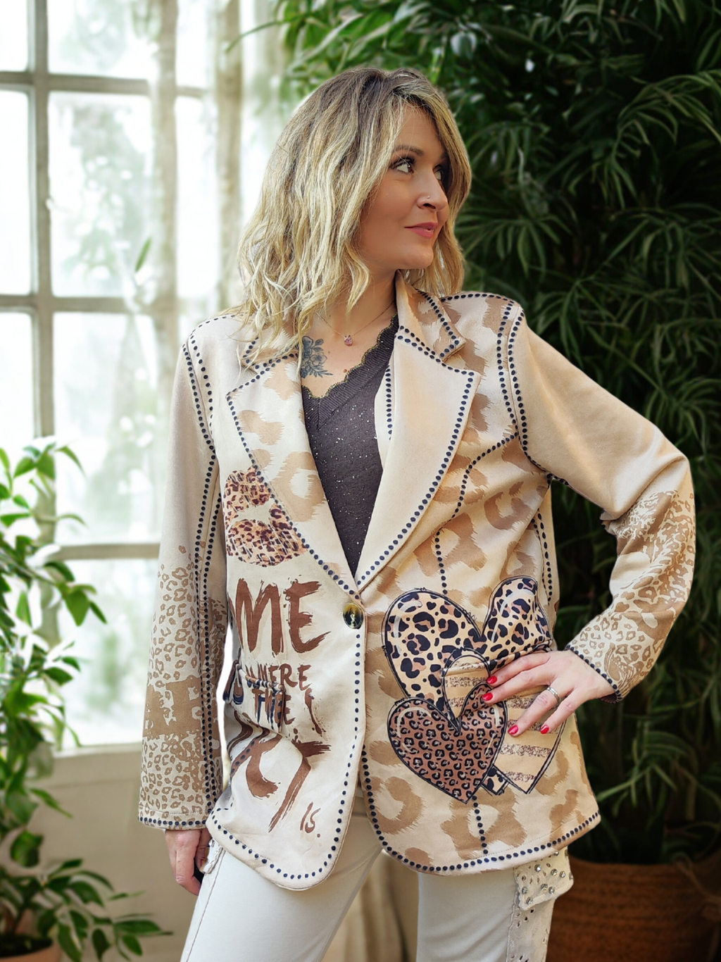 Veste suédine