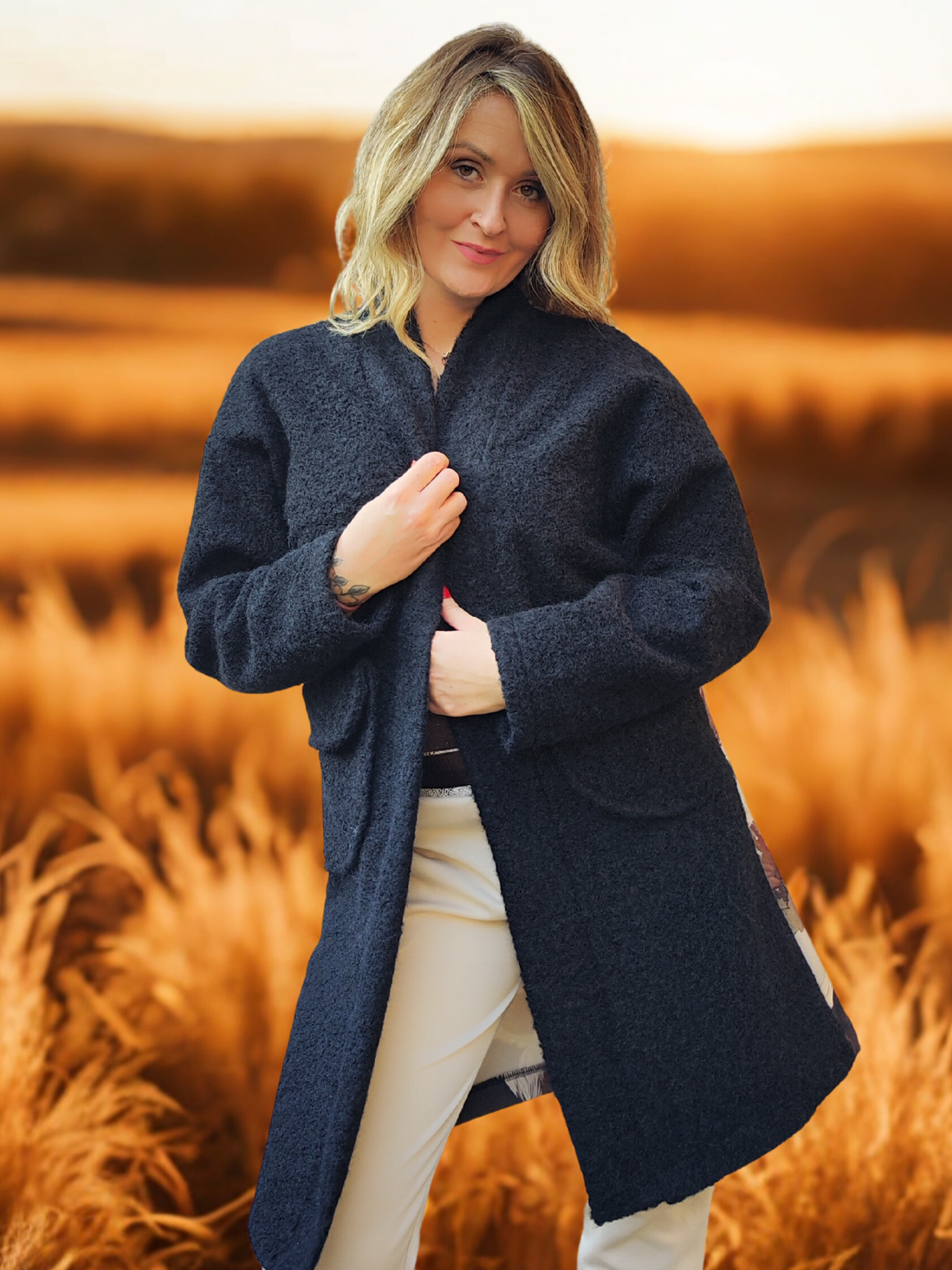 Manteau coyote